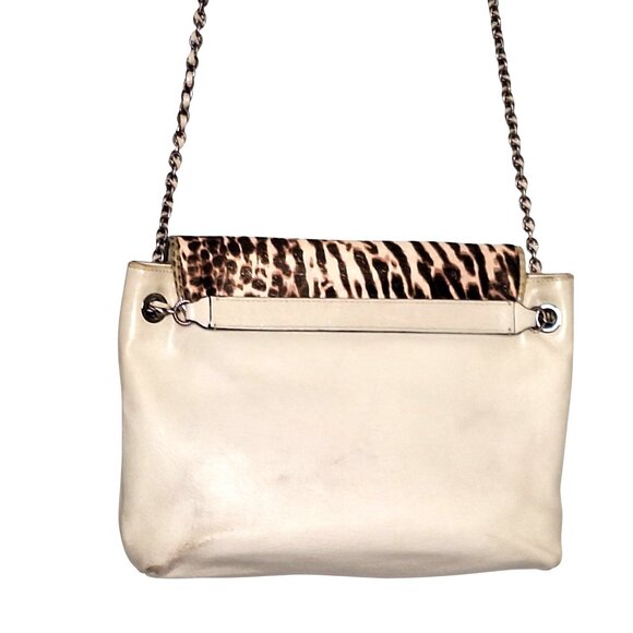 Marc Jacobs Leopard Print Calf hair and Leather Safari Shoulder Bag - Picture 3 of 14